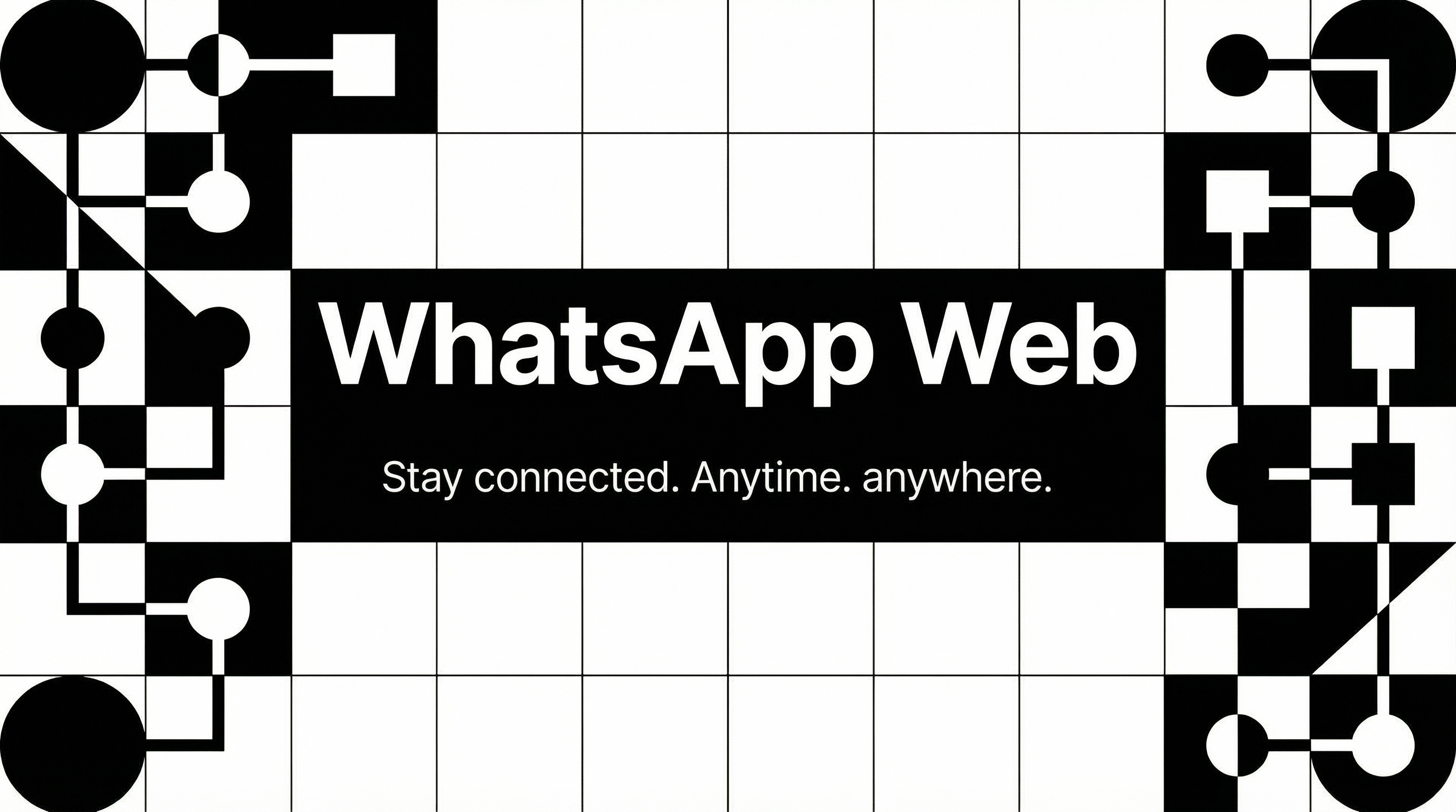 whatsapp网页版 黑白极简瑞士 - 网页版的whatsapp